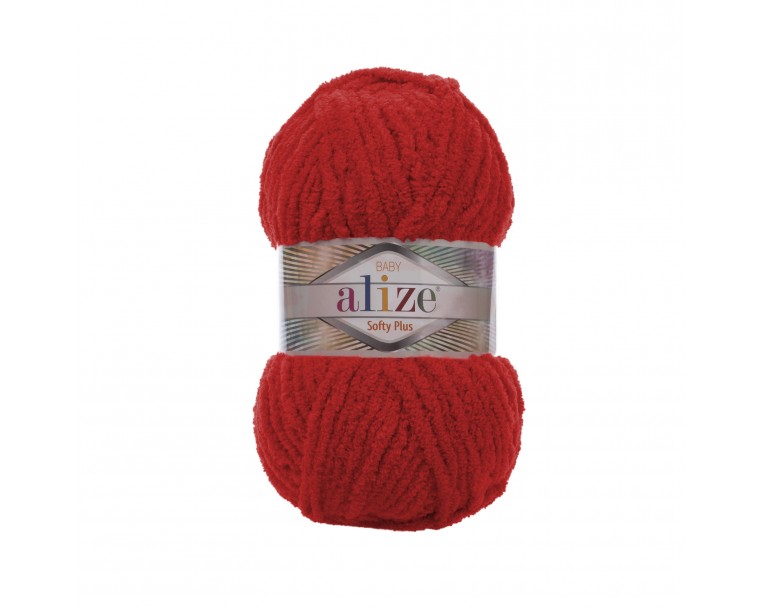 ALIZE Softy Plus 56 - червоний